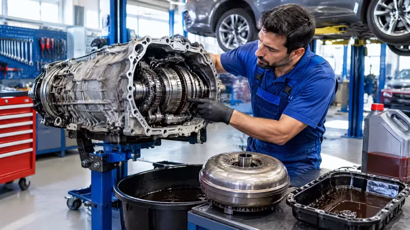 Otomatik Şanzıman Yağı Ne Zaman Değişir? Tork Konvertörü ve DSG Arızalarını Önleme