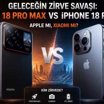Geleceğin Zirve Savaşı: Xiaomi 18 Pro Max vs iPhone 18 Pro Max: Apple mı, Xiaomi mi?