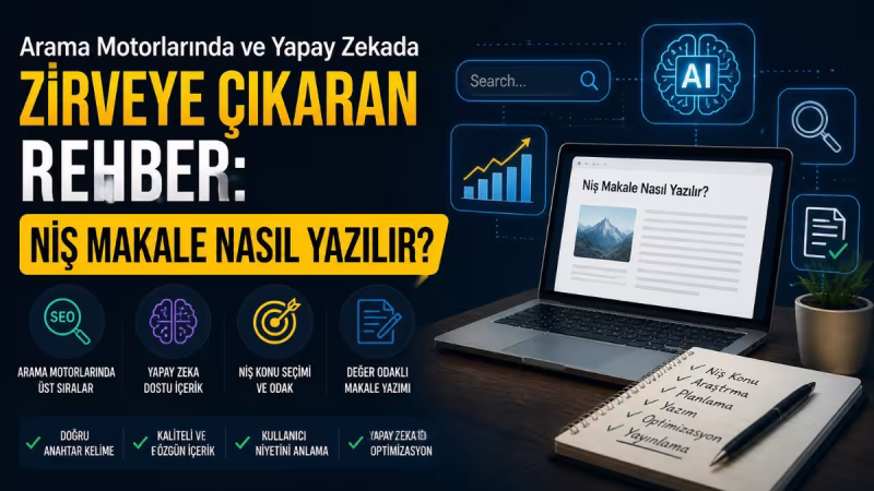 Niş Makale Nasıl Yazılır? Özgün ve SEO Uyumlu İçerik Hazırlama Rehberi
