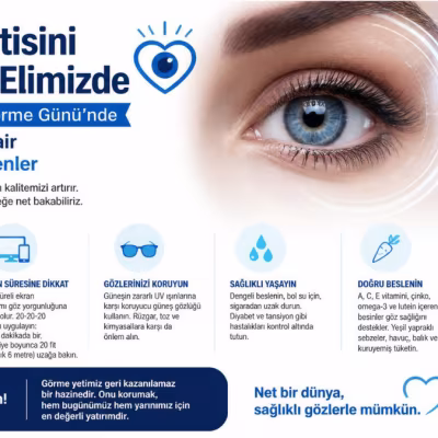 8 Ekim Dünya Görme Günü: Göz Sağlığını Korumak ve Erken Tanının Önemi