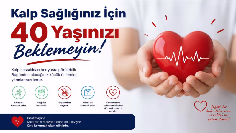 Türkiye'de Kalp Krizi Yaşı Düşüyor: 40 Yaş Altında Vakalar Artışta
