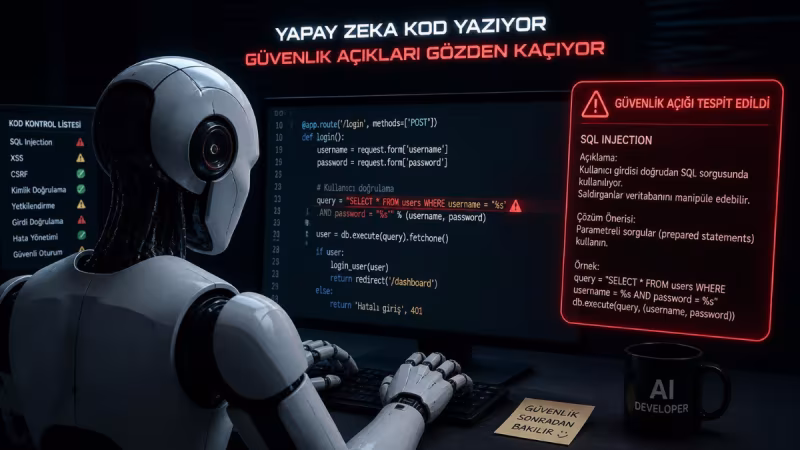 Yapay Zekâ ile Kodlamada Güvenlik Riski: ESET'ten "Vibe Coding" Uyarısı