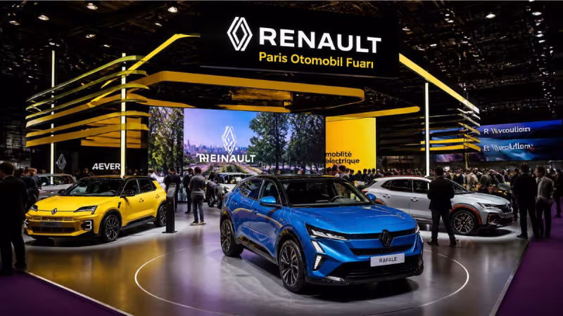 Renault Group, Paris Otomobil Fuarı'nda 6'sı Yeni 50 Model ve Konsept Araçlarıyla Gövde Gösterisine Hazırlanıyor