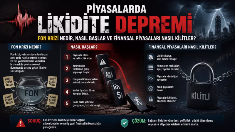 Piyasalarda Likidite Depremi: Fon Krizi Nedir, Nasıl Başlar ve Finansal Piyasaları Nasıl Kilitler?