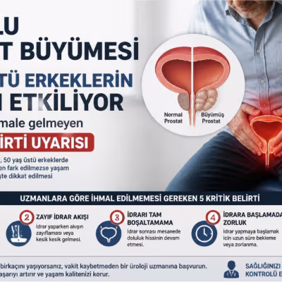 İyi huylu prostat büyümesi 50 yaş üstü erkeklerin yarısını etkiliyor: Uzmanlardan ihmale gelmeyen 5 kritik belirti uyarısı