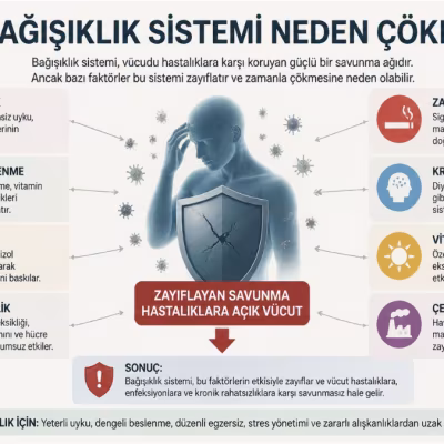 Bağışıklık Sistemi Neden Çöker? Vücudun Savunma Kalkanını Zayıflatan Hatalar