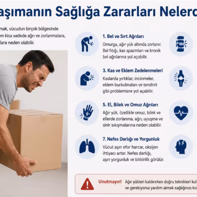 Ağır Eşya Taşımanın Sağlığa Zararları Nelerdir?