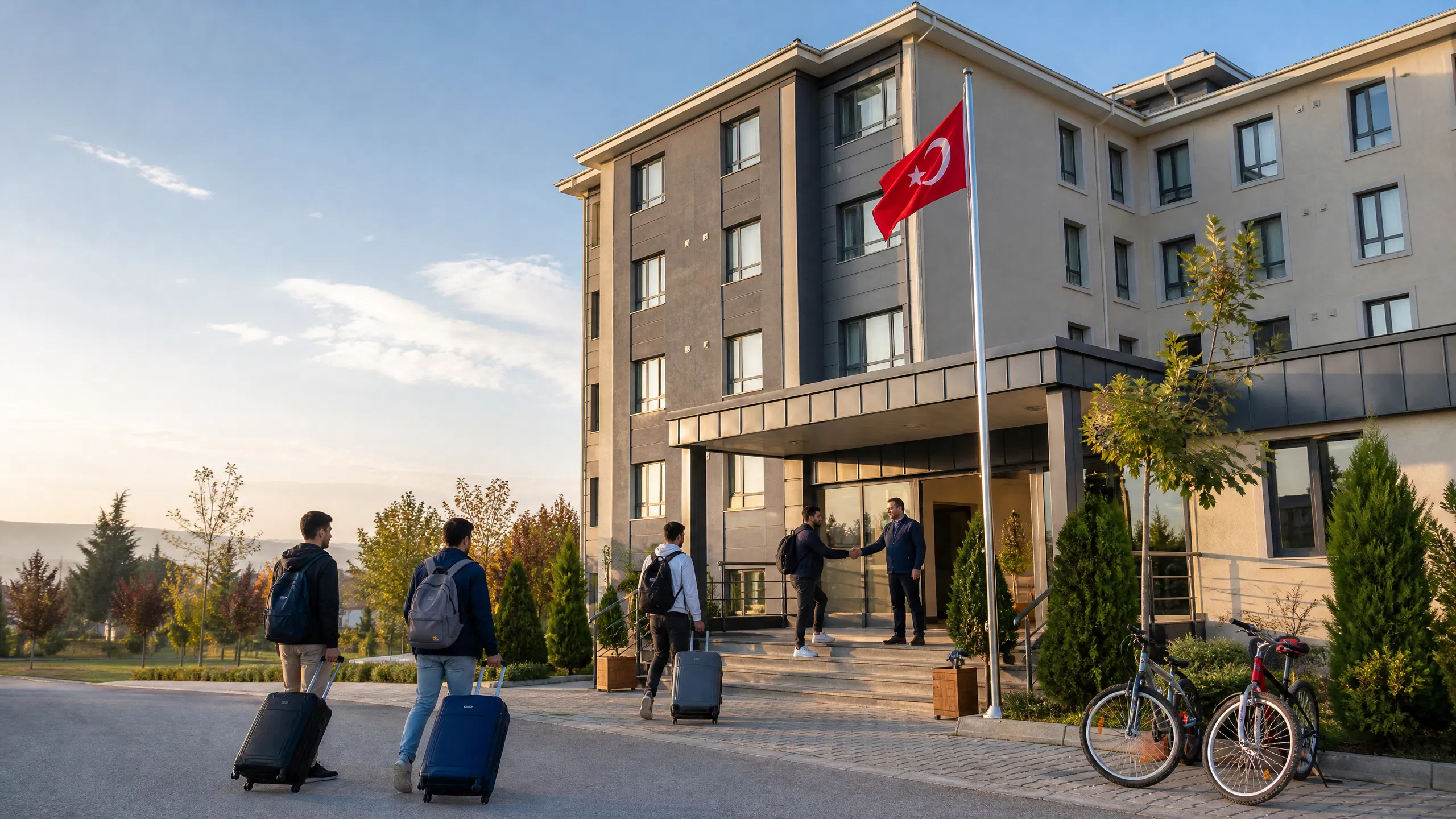 İnegöl’de KYK Erkek Öğrenci Yurdu Yeni Eğitim Dönemine Kapılarını Açmaya Hazırlanıyor