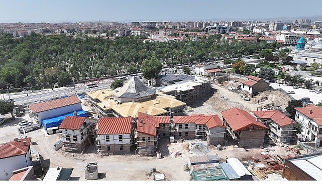 baskan altay mevlevi dergahi konyamizin manevi kimligine yakisir bir eser olarak yukseliyor.jpg