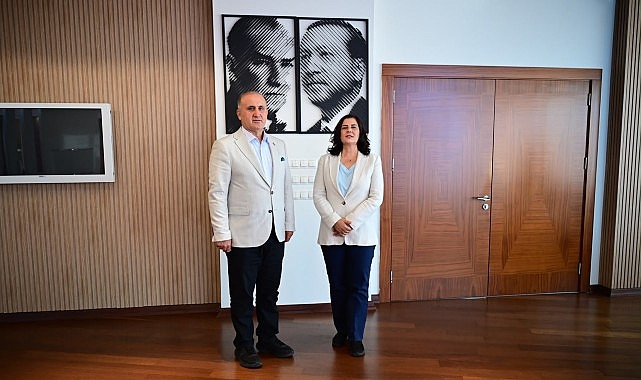 Baskan Cerciogluna Incirliova Belediye Baskani Aytekin Kayadan Ziyaret