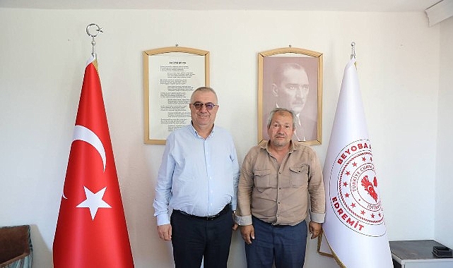Baskan Ertas Muhtarlari Tek Tek Ziyaret Etti