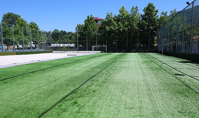Baskan Kocaman Spor Yatirimlarini Yerinde Inceledi