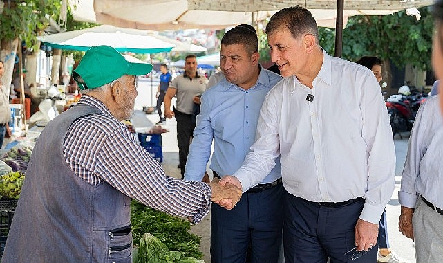 Baskan Tugay Tirede Vatandaslar Ureticiler Ve Esnafla Bulustu