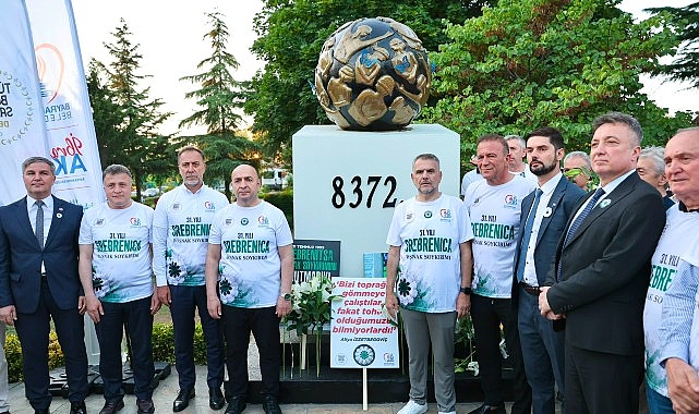 Bayrampasada Srebrenitsa Sehitleri Icin Anlamli Yuruyus