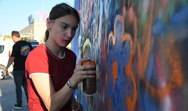 Binlerce Genc Genclik Ve Graffiti Festivalinde Bulustu