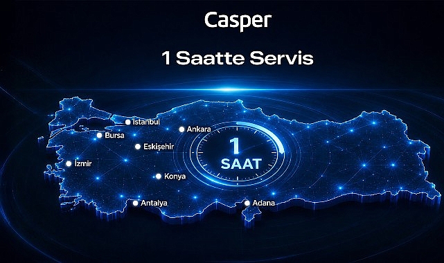 casper 11 yildir surdurdugu 1 saatte servis hizmetiyle turkiyede satis sonrasi hizmetlerde fark yaratiyor.jpg