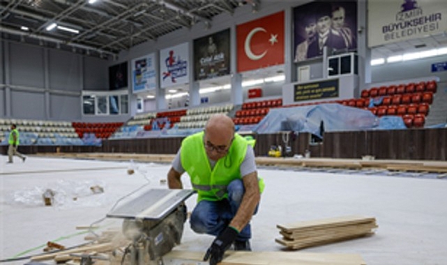 Celal Atik Spor Salonu Fiba Standartlarina Kavusuyor
