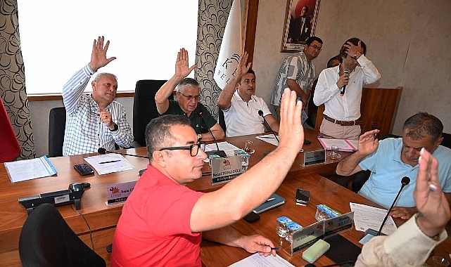 Kemer Belediyesi Temmuz Ayi Meclisi Yapildi