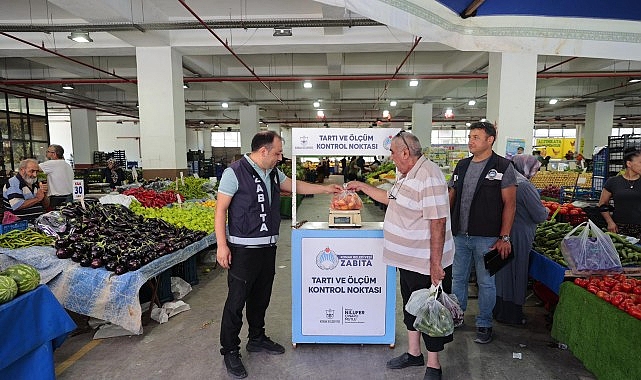 Konakin Pazar Yerlerinde Guvenli Alisveris