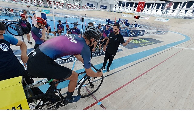Konya Velodromunda Gelecegin Sampiyonlari Piste Cikti 200 Sporcu Konyada Bulustu