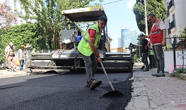 Maltepede Asfaltlama Calismalari Devam Ediyor
