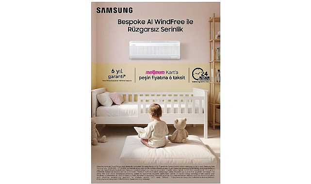 samsung bespoke ai windfree klimalar ile cocuk odalarinda ruzgarsiz ve konforlu uyku donemi.jpg